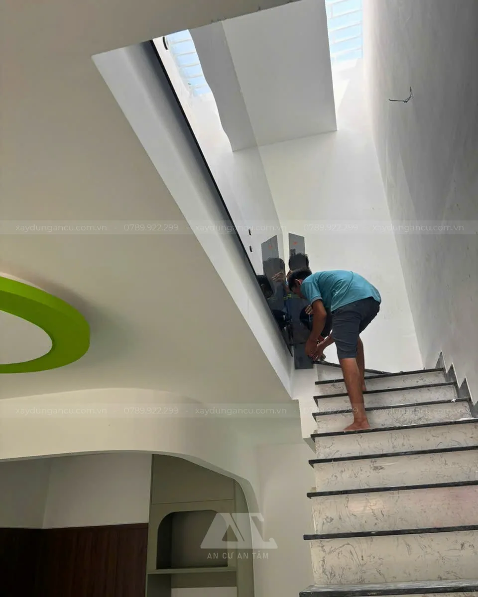Thi công hoàn thiện nhà phố Anh Kiều - Long An