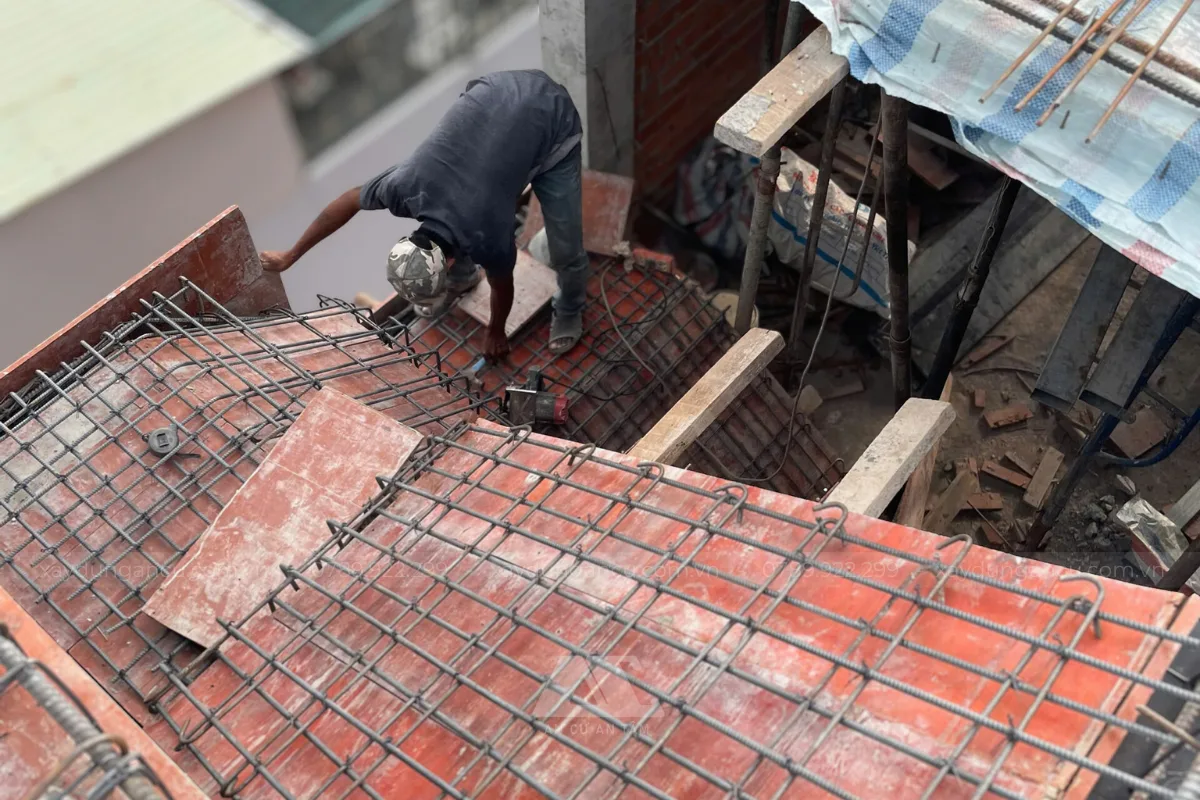 Thi công nhà phố Anh Thoại - Bình Thạnh