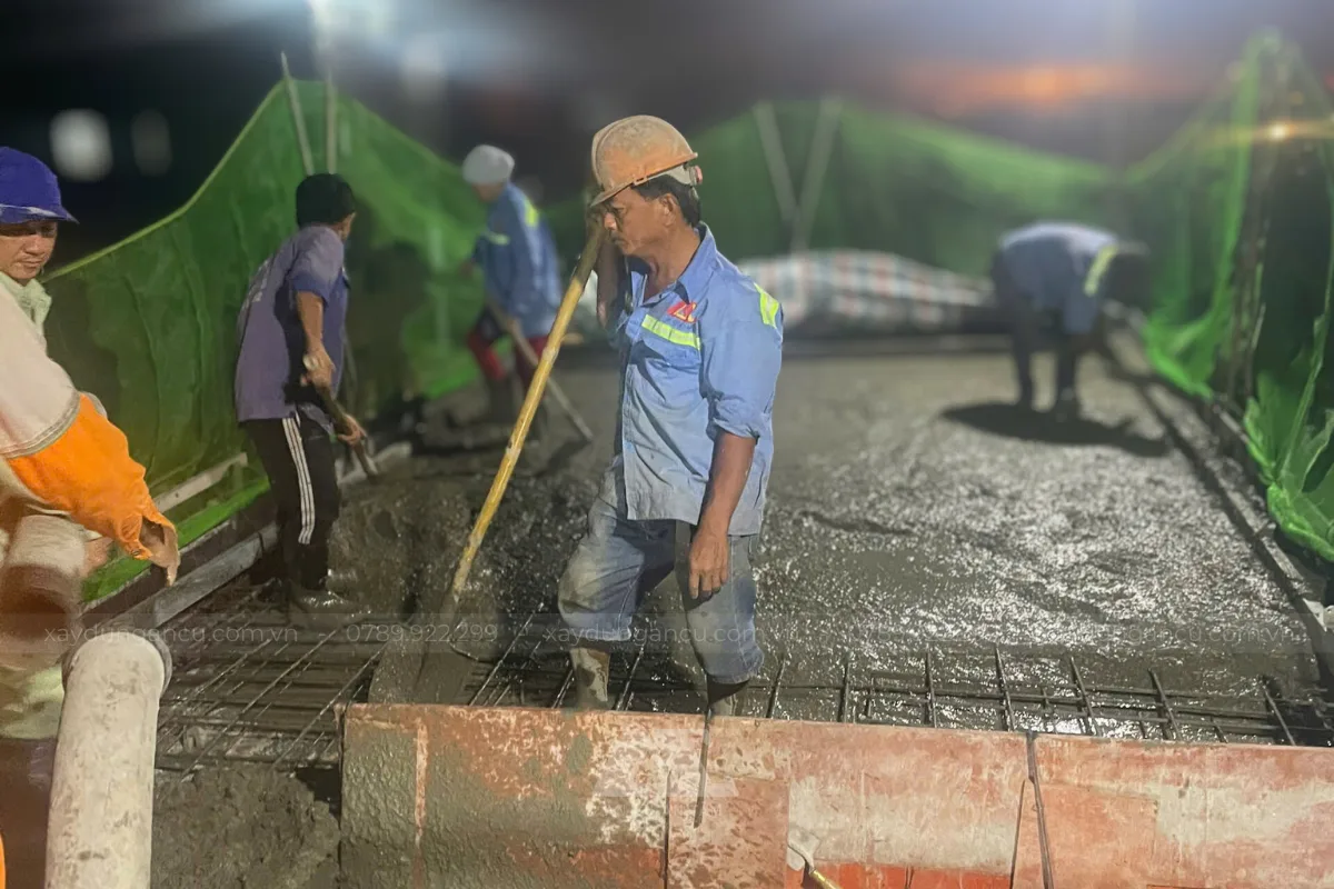 Thi công nhà phố Anh Thoại - Bình Thạnh
