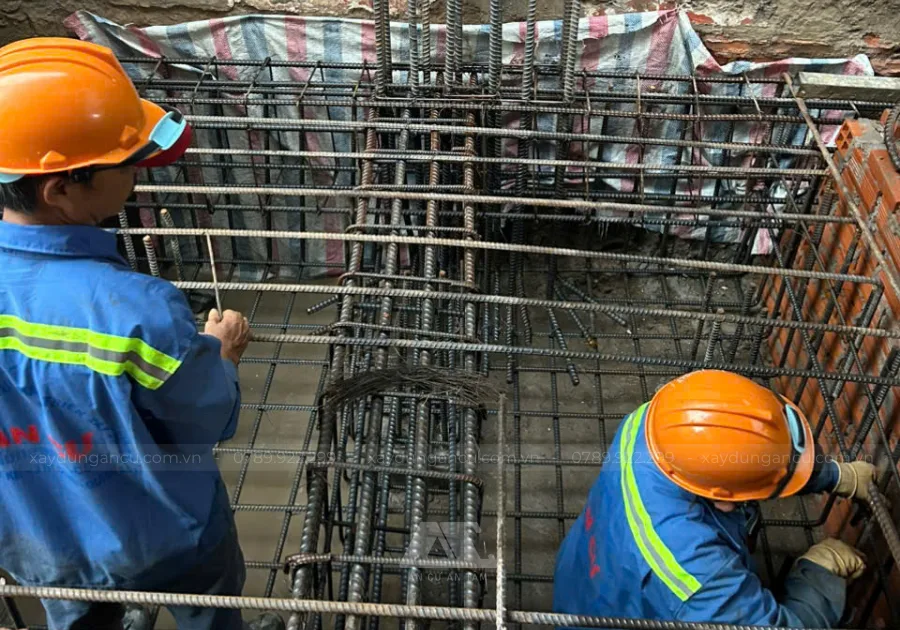Thi công nhà phố Thầy Tuệ - Quận 3