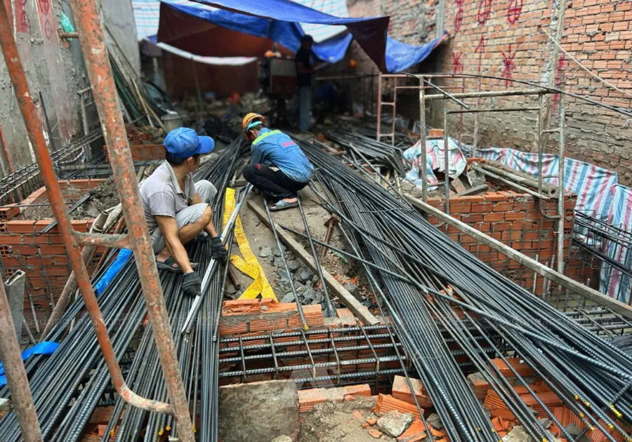 Thi công hoàn thiện nhà phố Thầy Tuệ - Quận 3