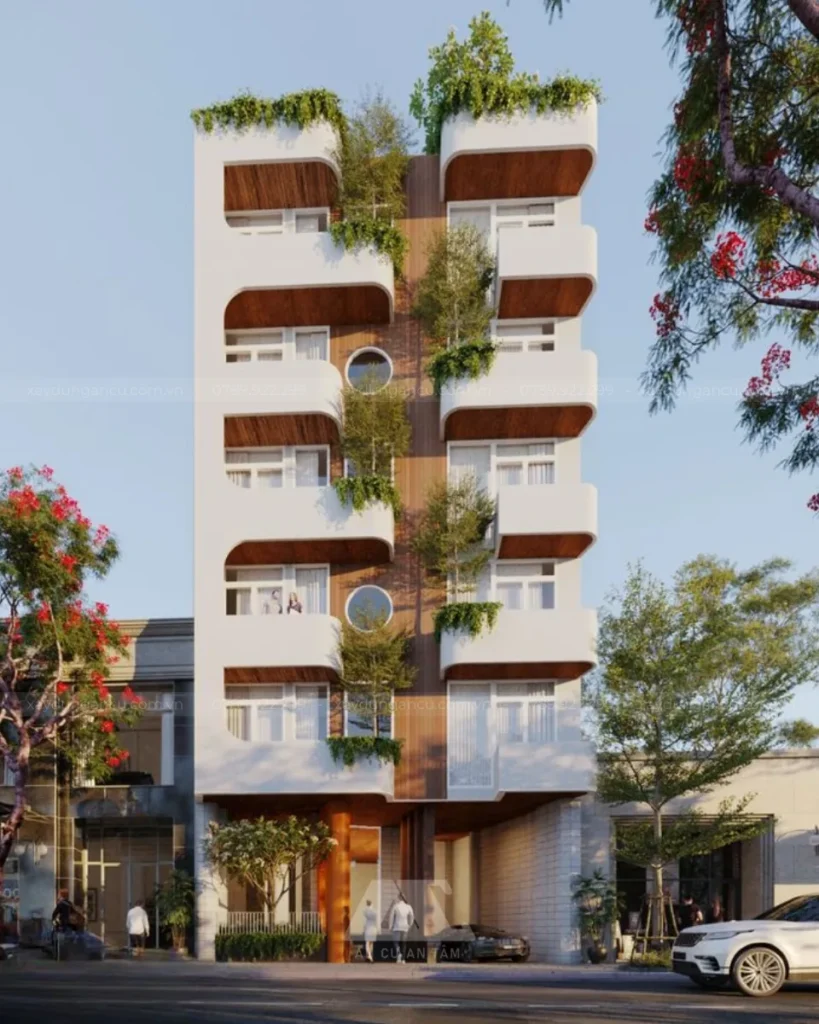 Thiết kế căn hộ dịch vụ Anh Tuấn - Bình Tân